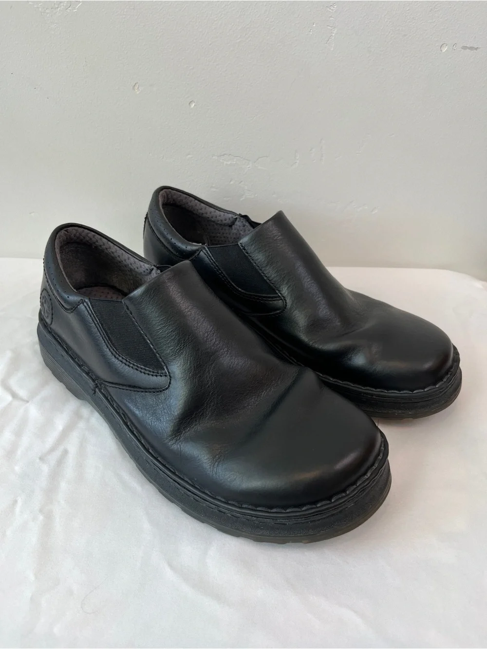 Dr. Martens Orson Leather Slip-On Loafers Black Mens Size 11 AW004